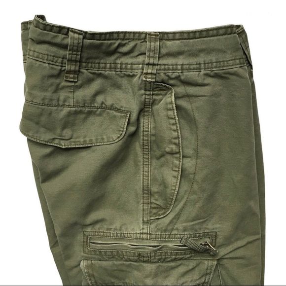 Molecule Originals army green cargo shorts medium army shorts military tactical - Picture 12 of 16